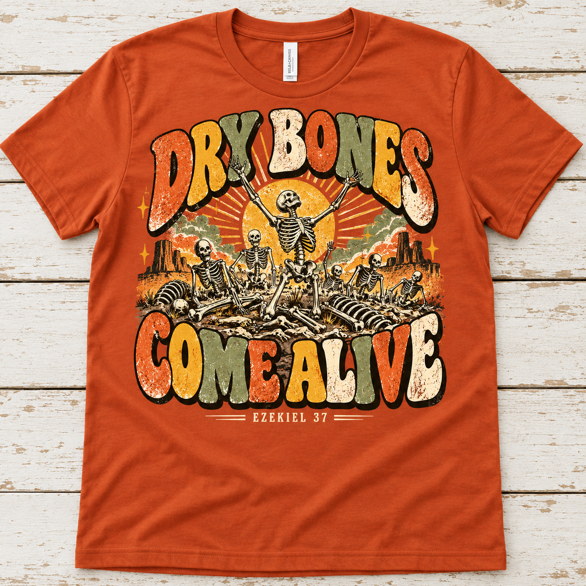Dry Bones Come Alive Tee — Adult