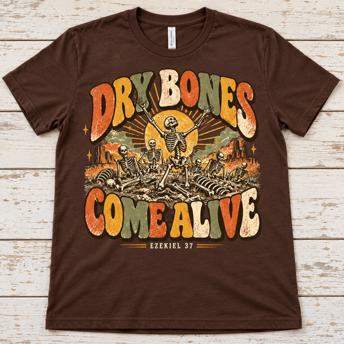 Dry Bones Come Alive Tee — Adult