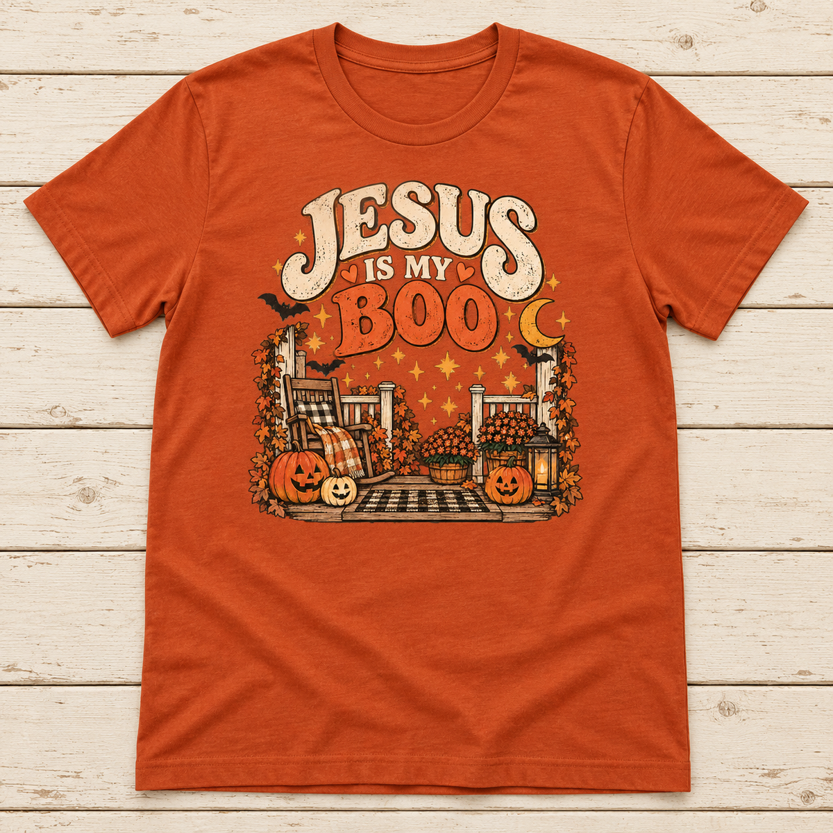 Jesus Is My Boo Tee — Adult