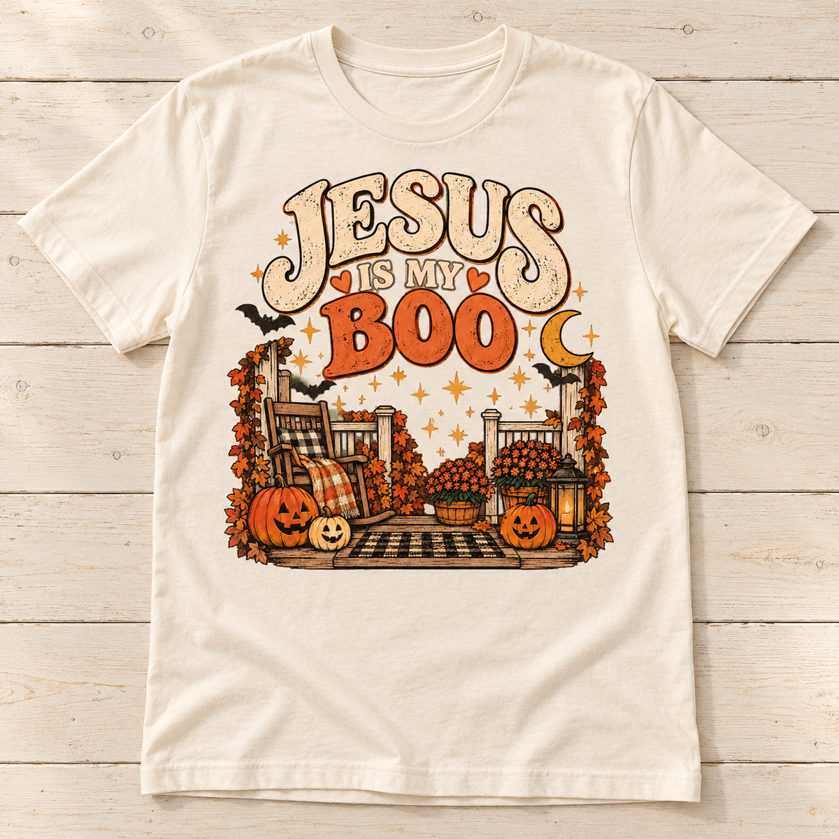 Jesus Is My Boo Tee — Adult