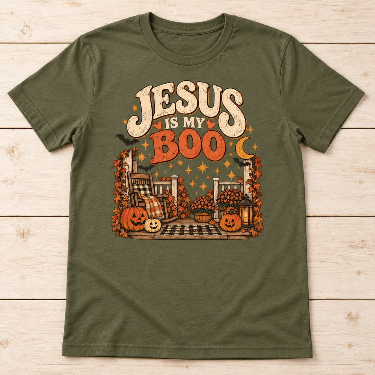 Jesus Is My Boo Tee — Adult