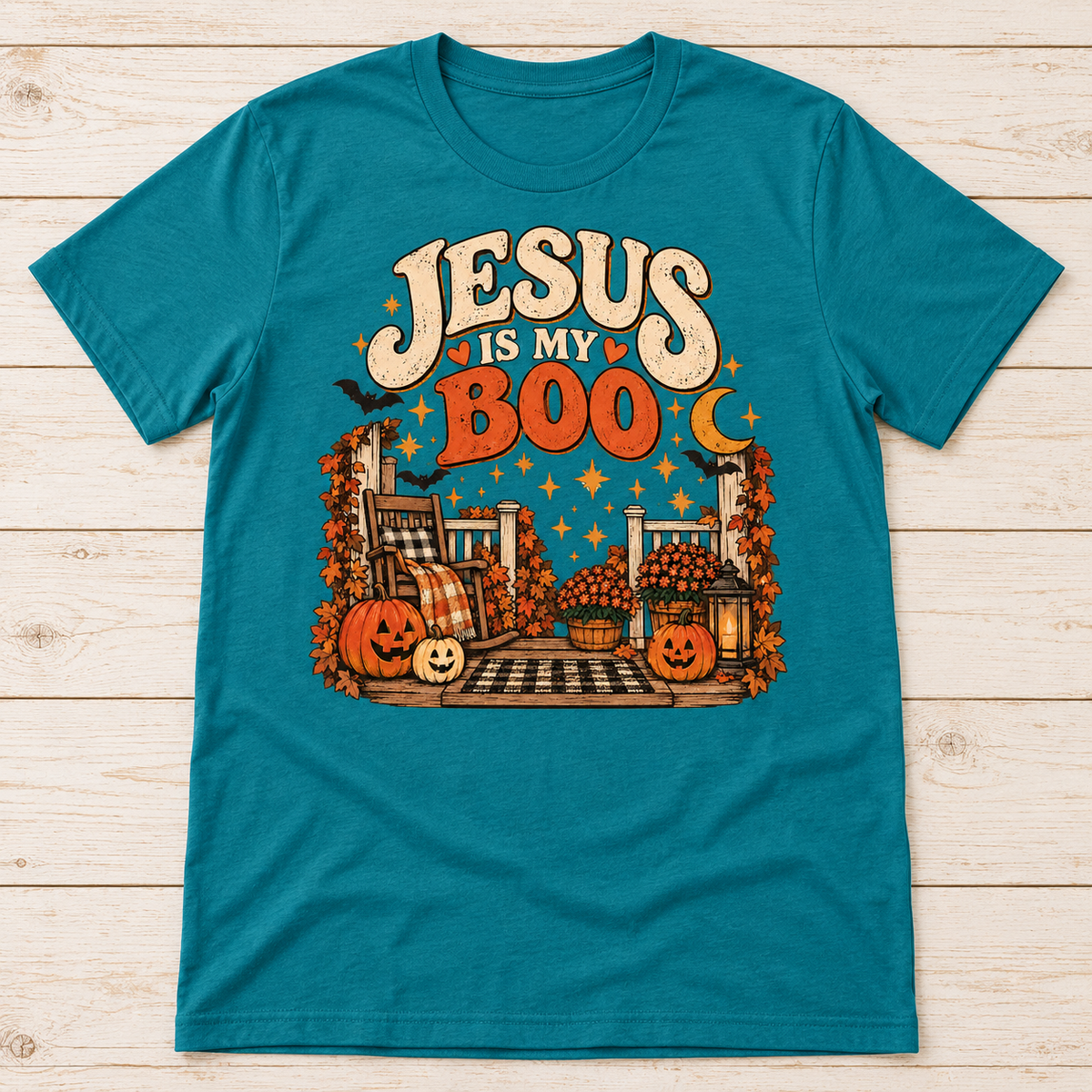Jesus Is My Boo Tee — Adult