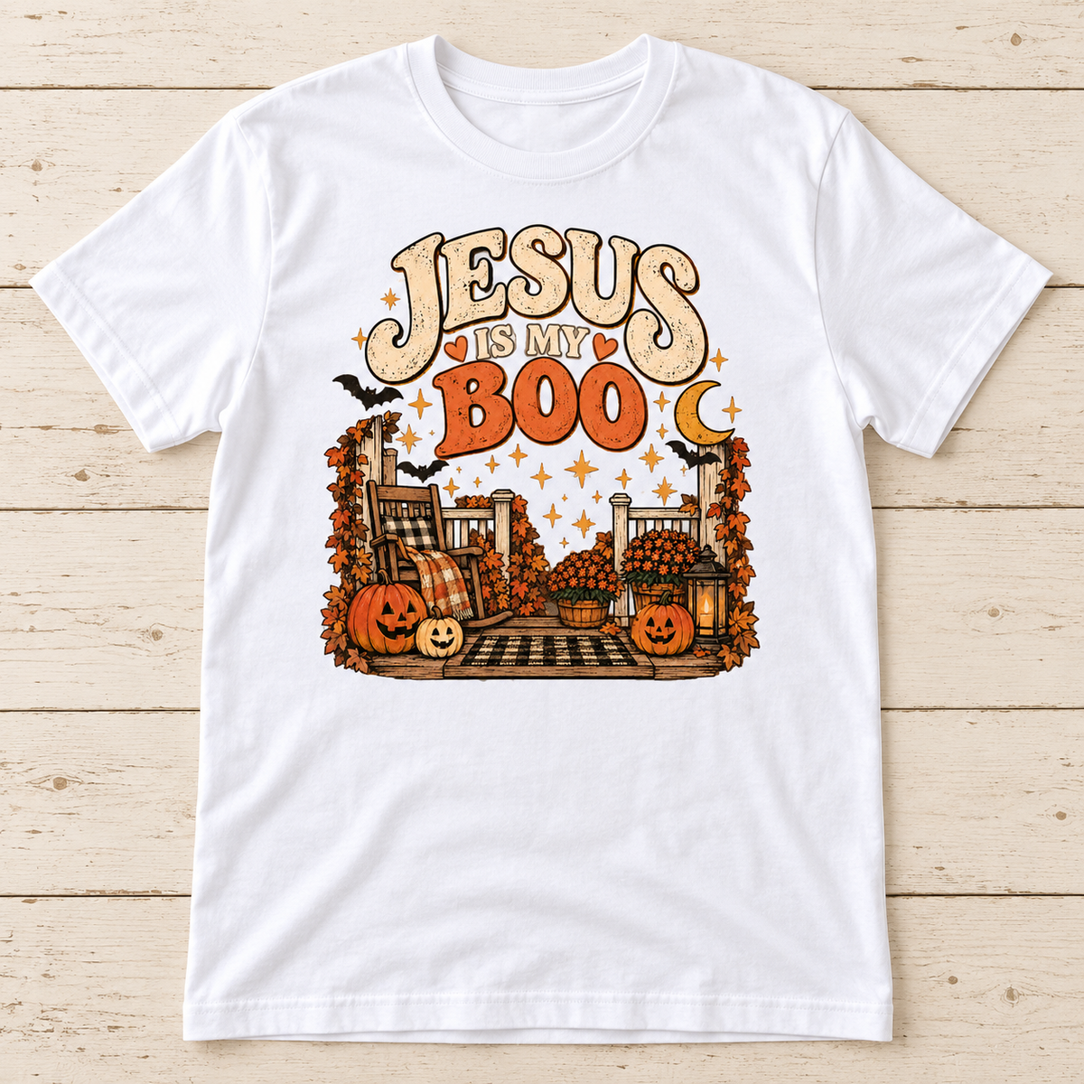 Jesus Is My Boo Tee — Adult