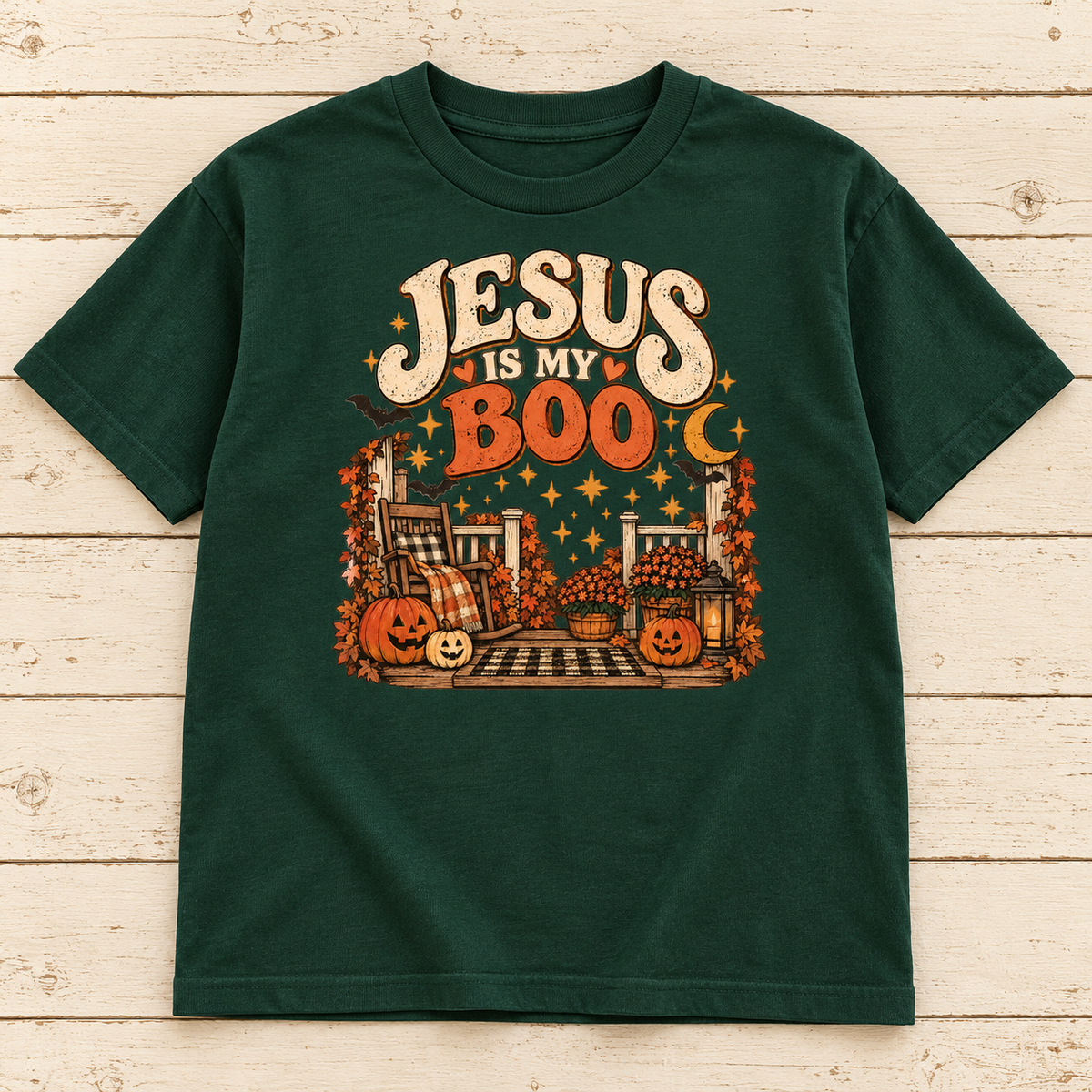 Jesus Is My Boo Tee — Kids