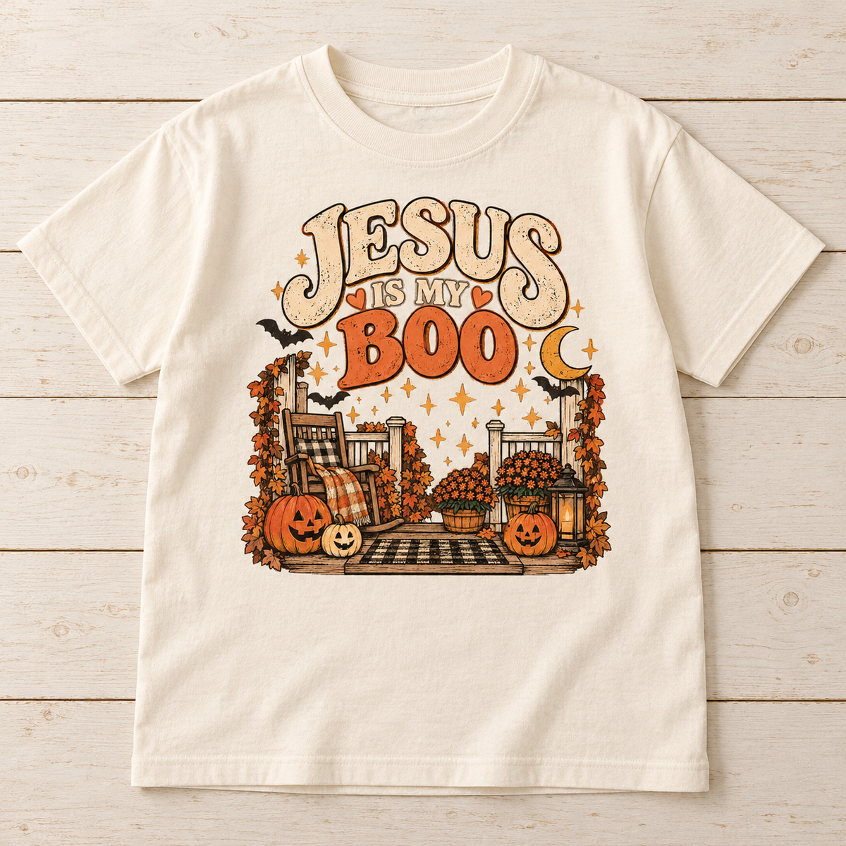 Jesus Is My Boo Tee — Kids