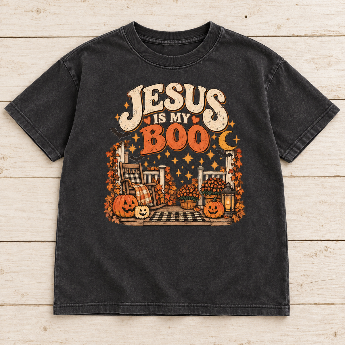 Jesus Is My Boo Tee — Kids
