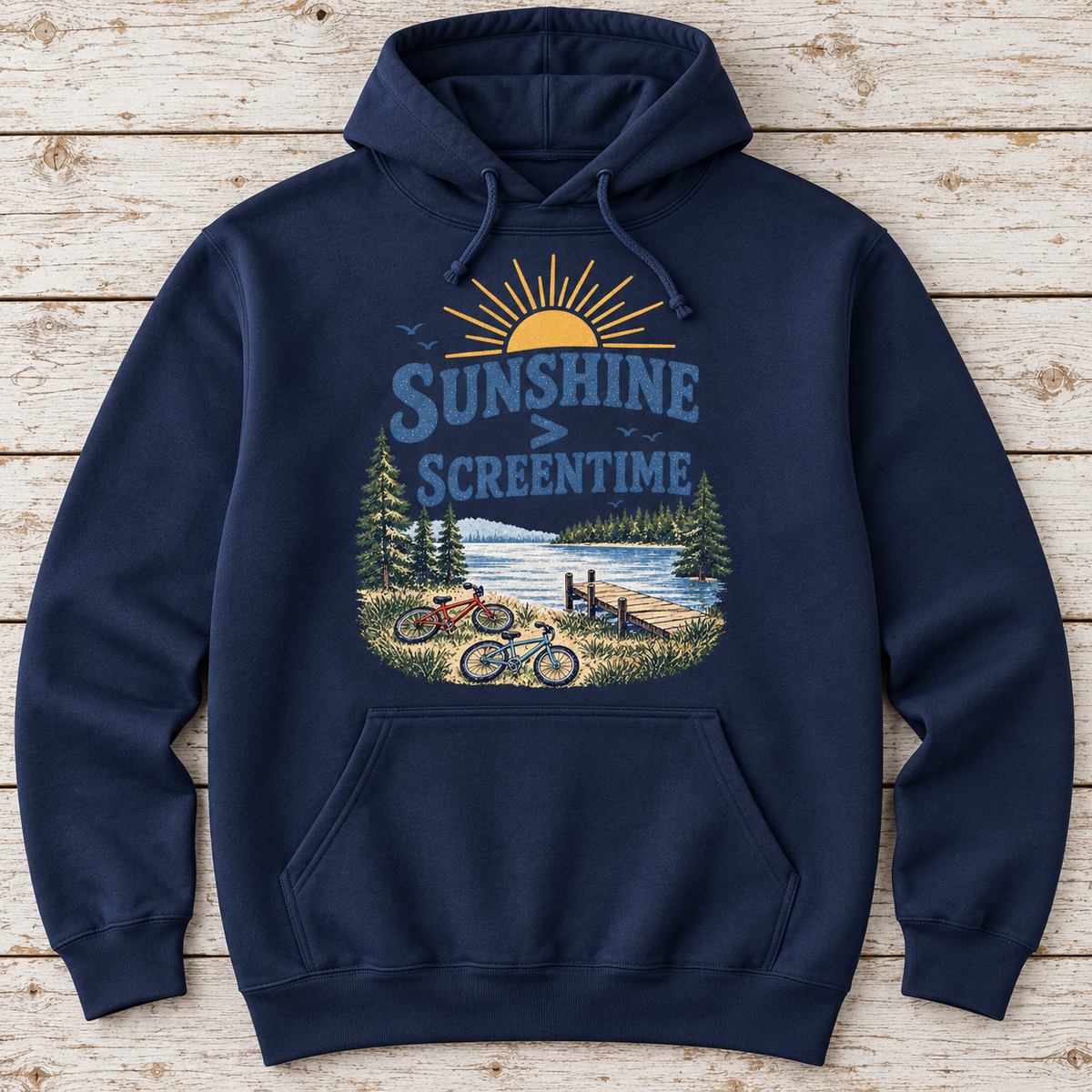 Sunshine > Screentime Hoodie — Adult
