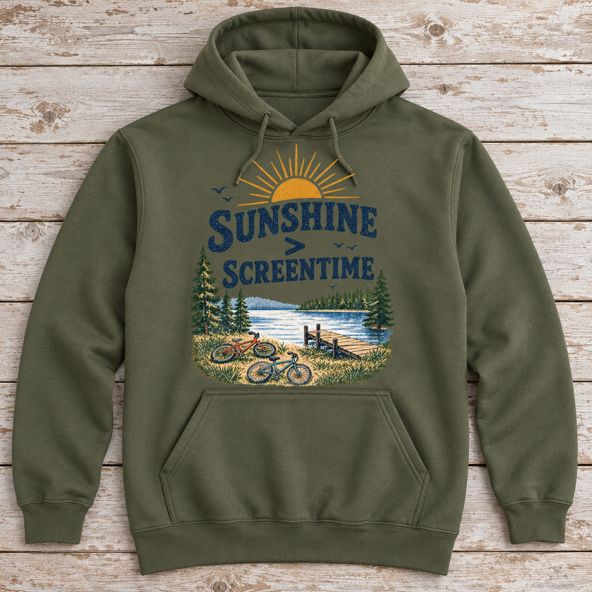Sunshine > Screentime Hoodie — Adult