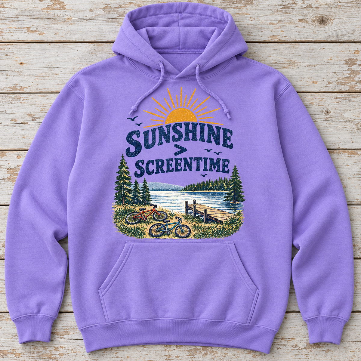 Sunshine > Screentime Hoodie — Adult