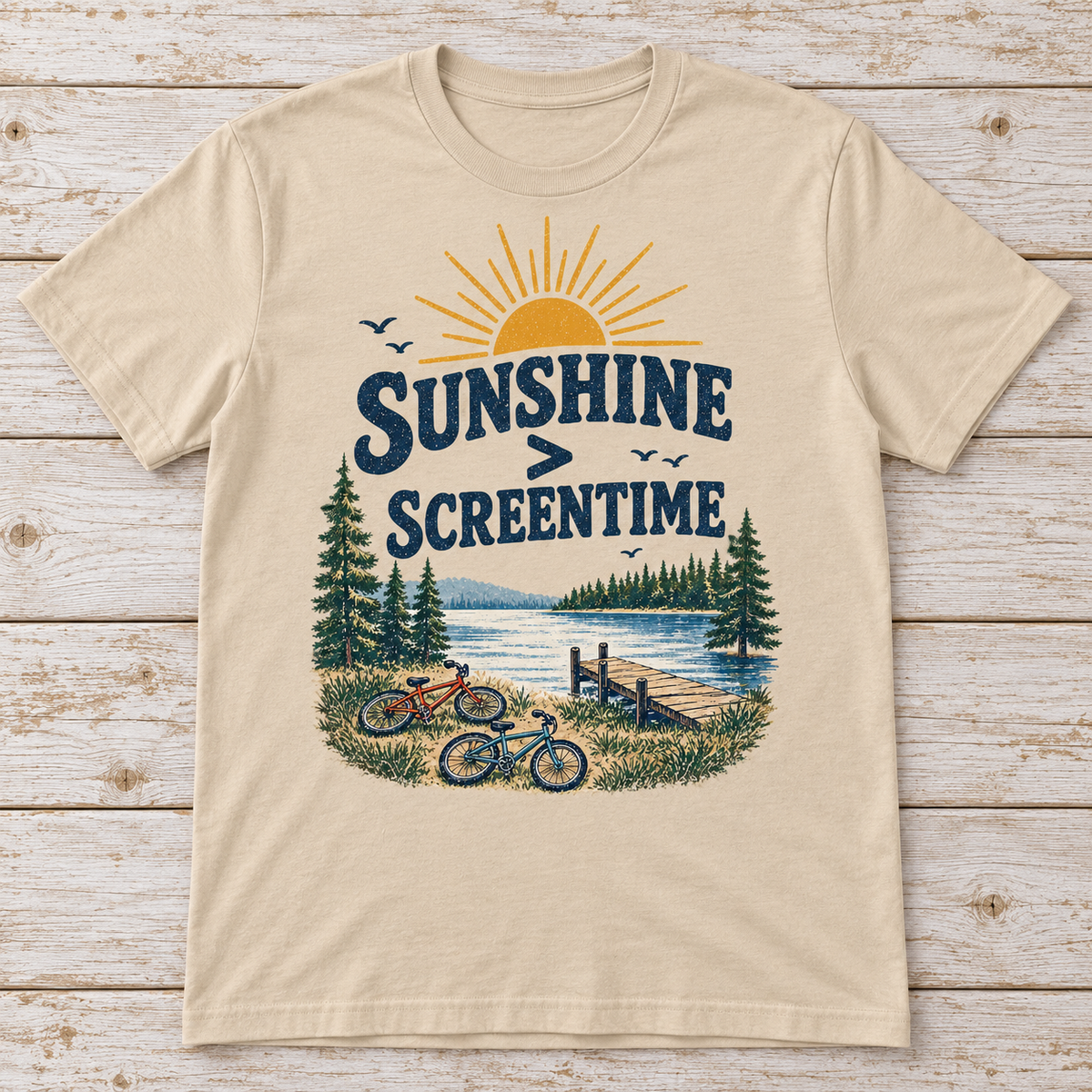 Sunshine > Screentime Tee — Adult