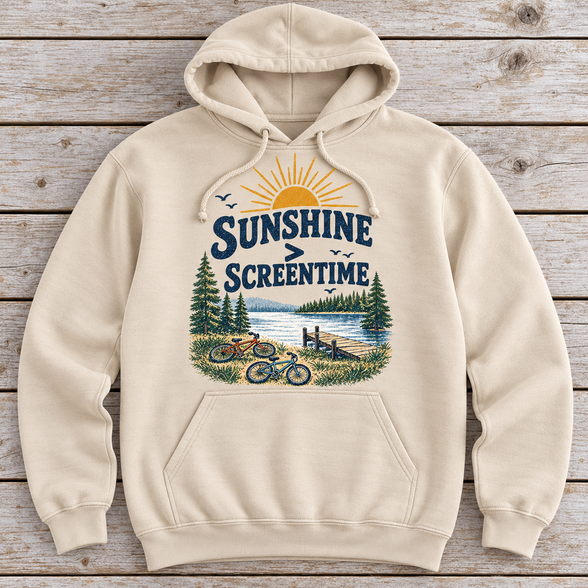 Sunshine > Screentime Hoodie — Adult