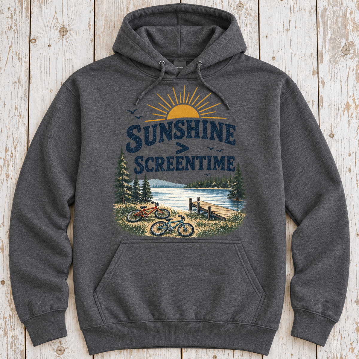 Sunshine > Screentime Hoodie — Adult