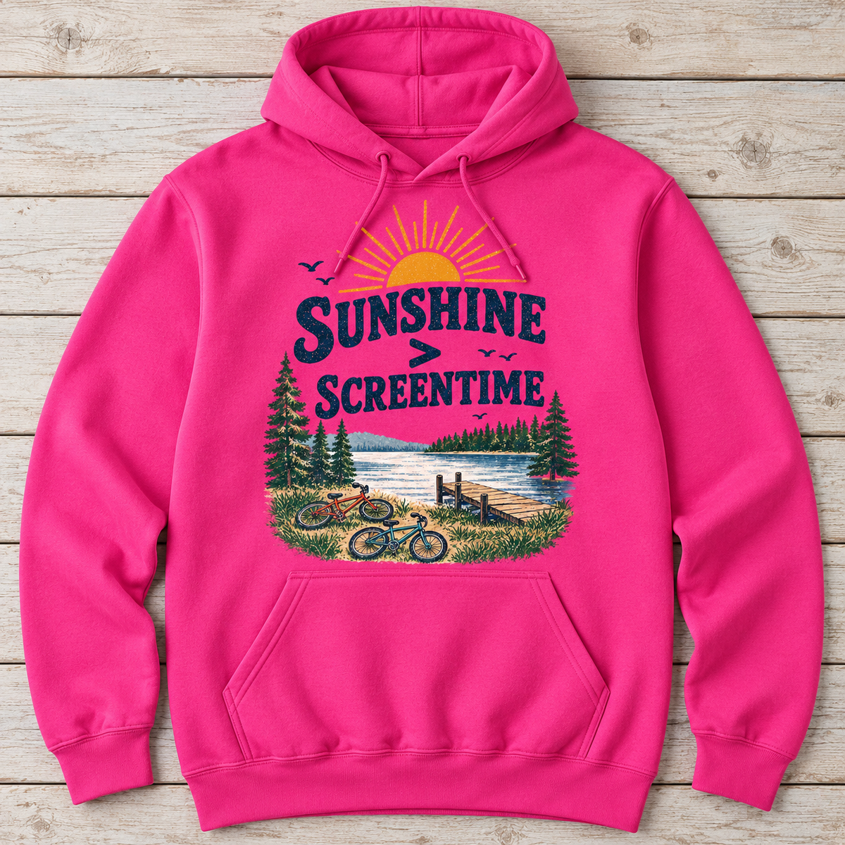 Sunshine > Screentime Hoodie — Adult