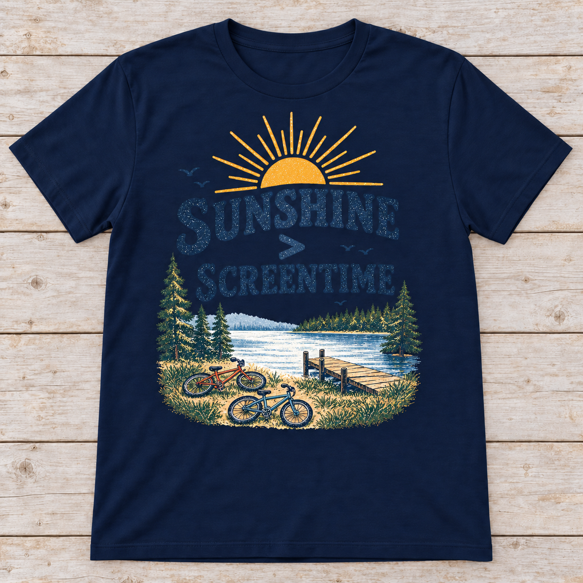 Sunshine > Screentime Tee — Adult