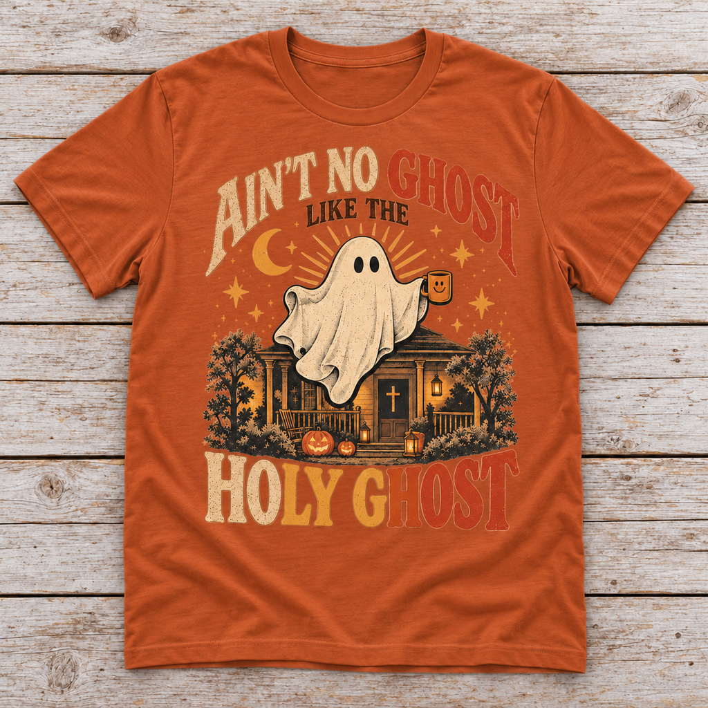 Ain’t No Ghost Like the Holy Ghost Tee — Adult