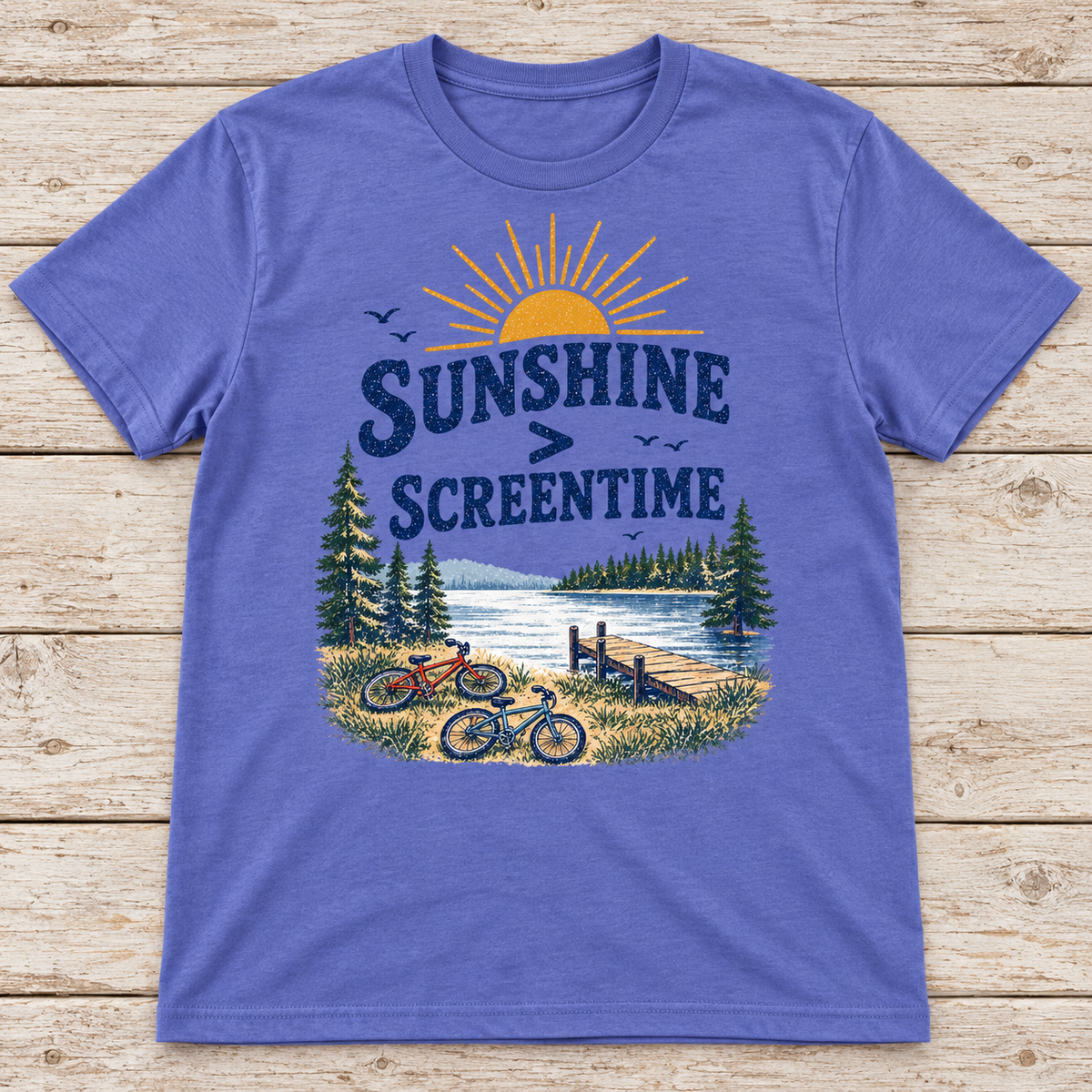 Sunshine > Screentime Tee — Adult