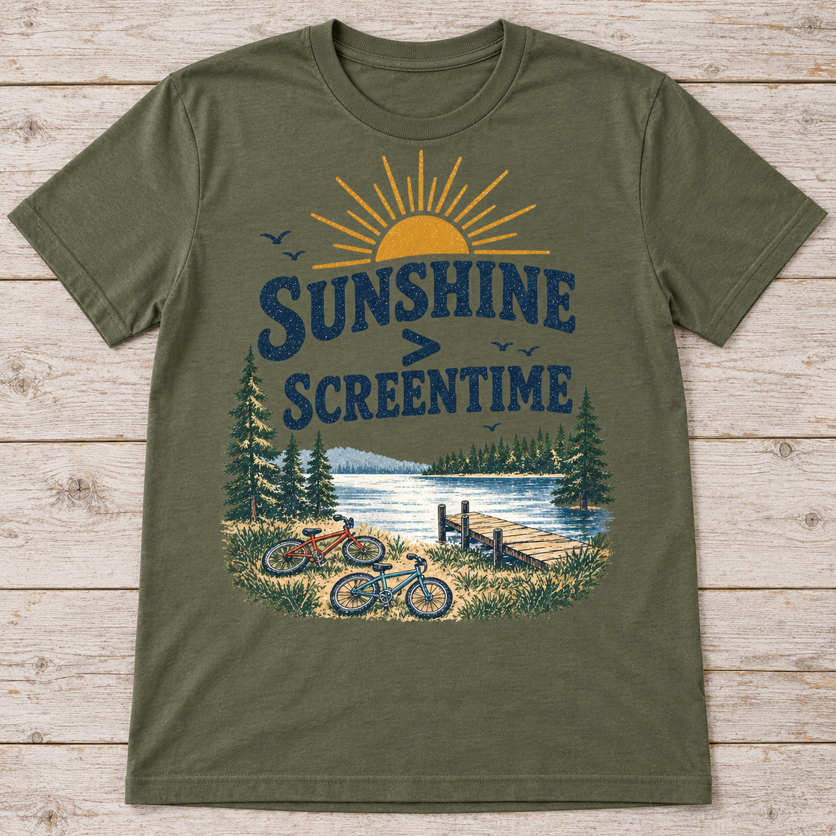 Sunshine > Screentime Tee — Adult