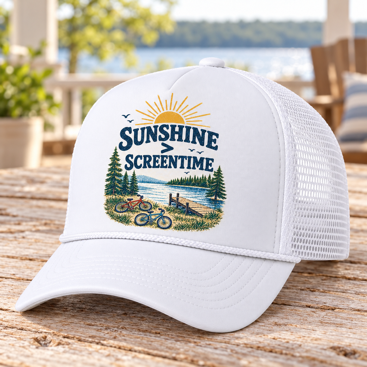 Sunshine > Screentime Rope Trucker Hat