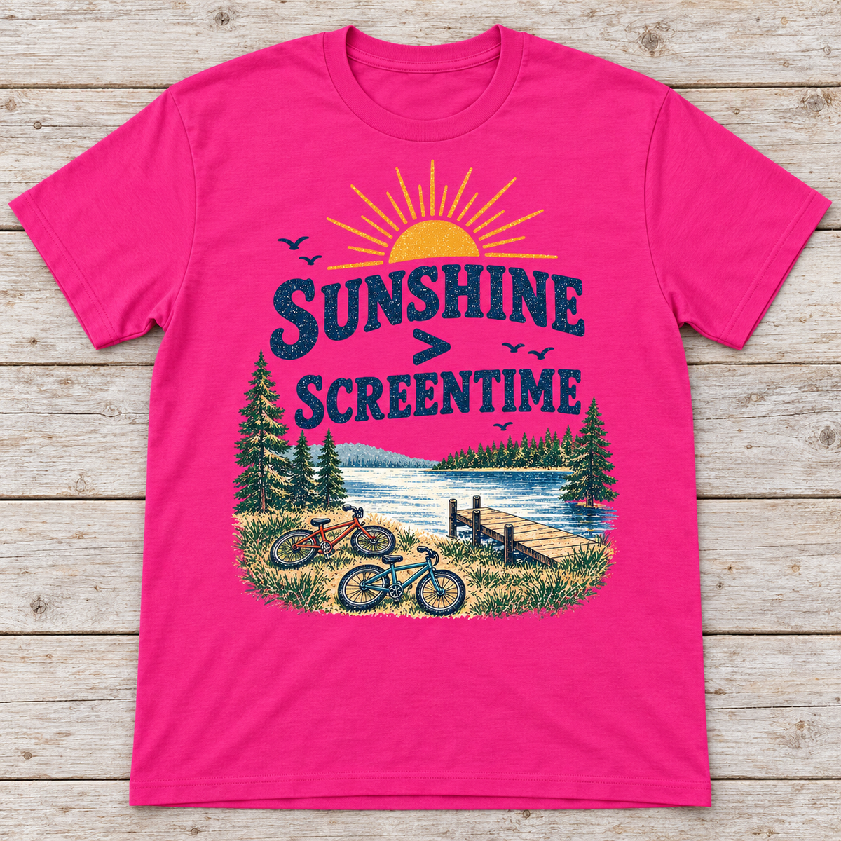 Sunshine > Screentime Tee — Adult
