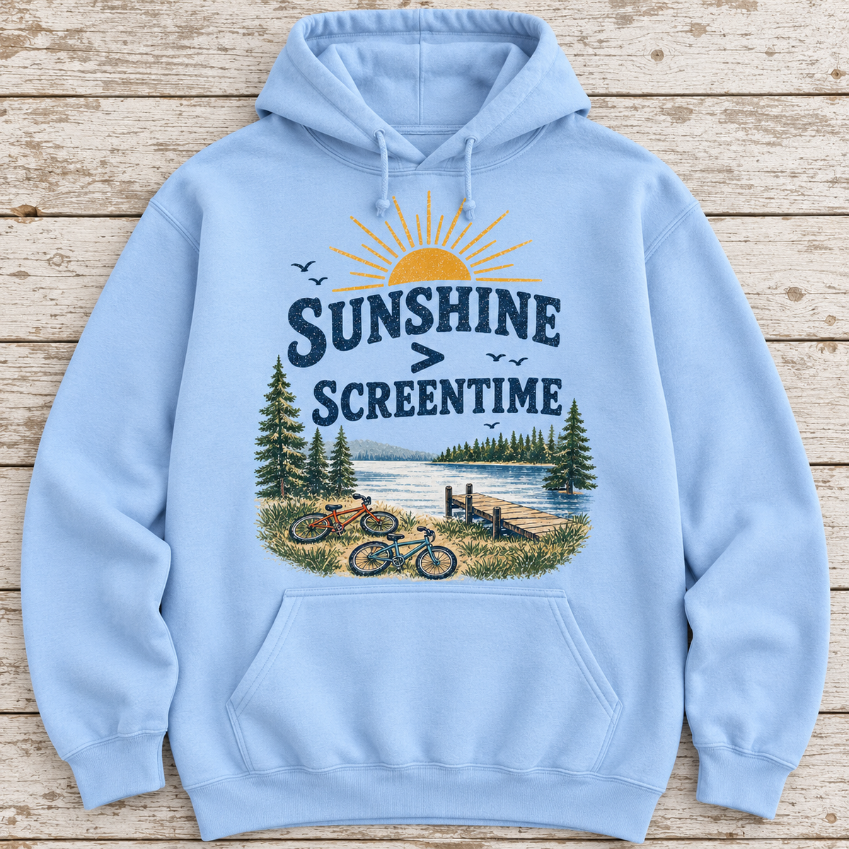 Sunshine > Screentime Hoodie — Adult