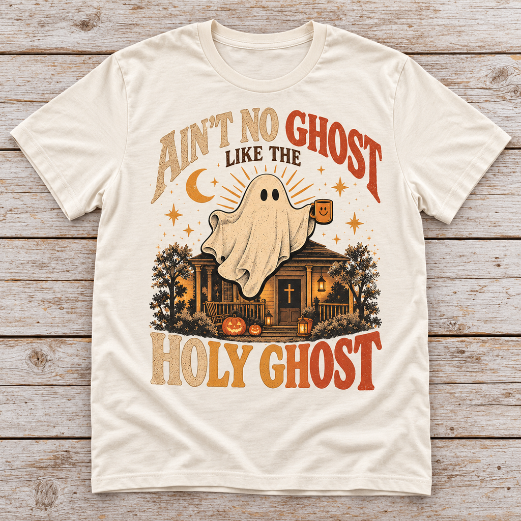 Ain’t No Ghost Like the Holy Ghost Tee — Adult