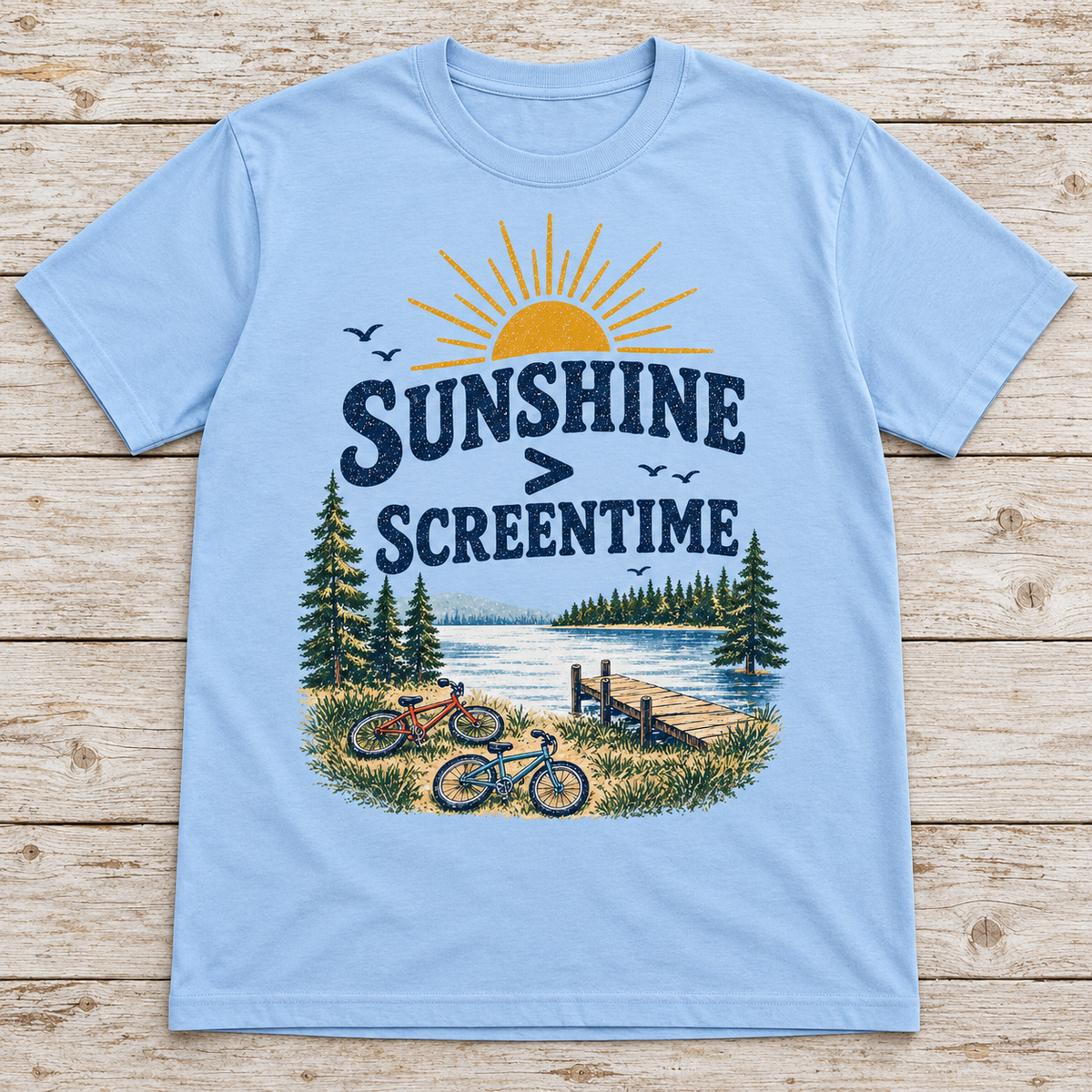 Sunshine > Screentime Tee — Adult