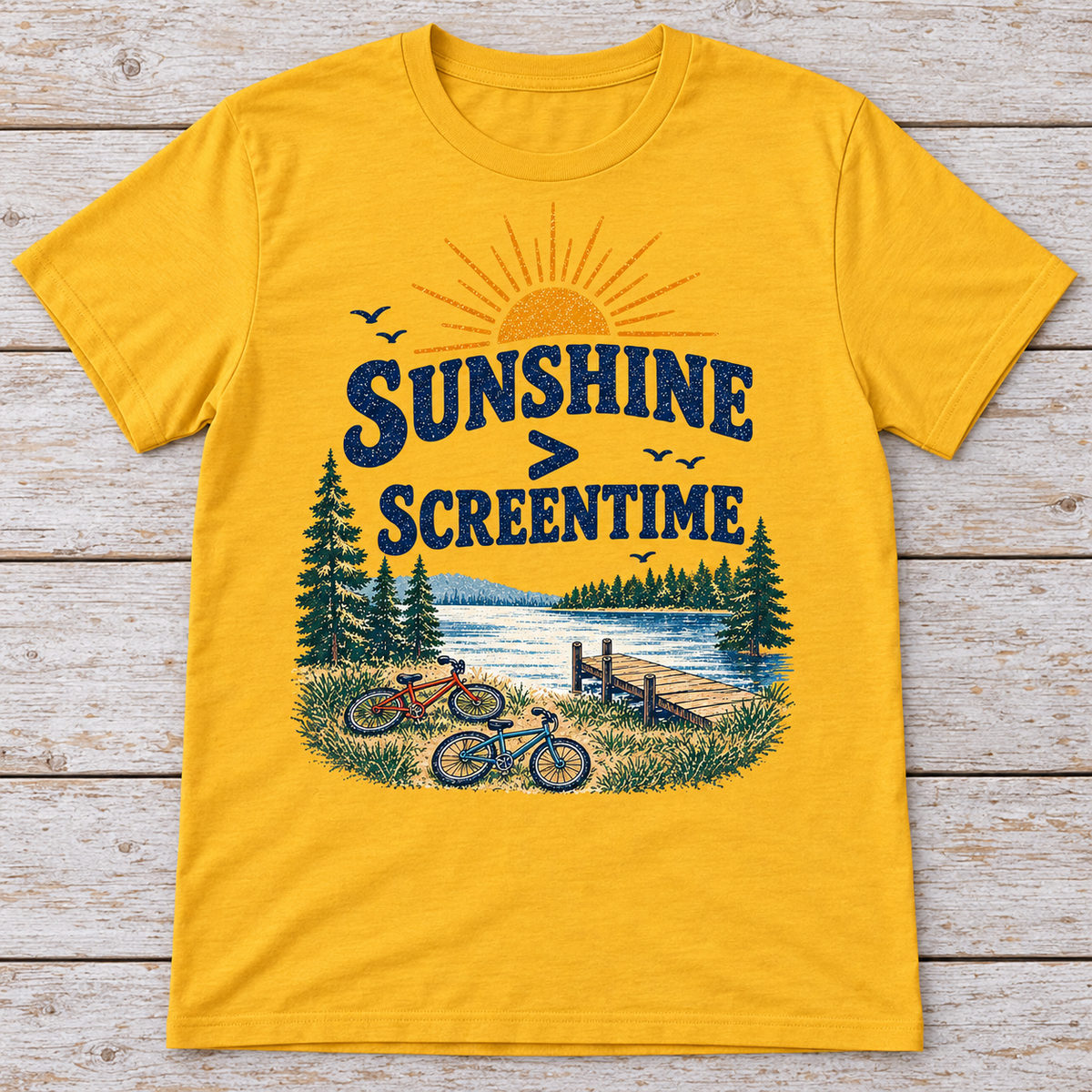 Sunshine > Screentime Tee — Adult