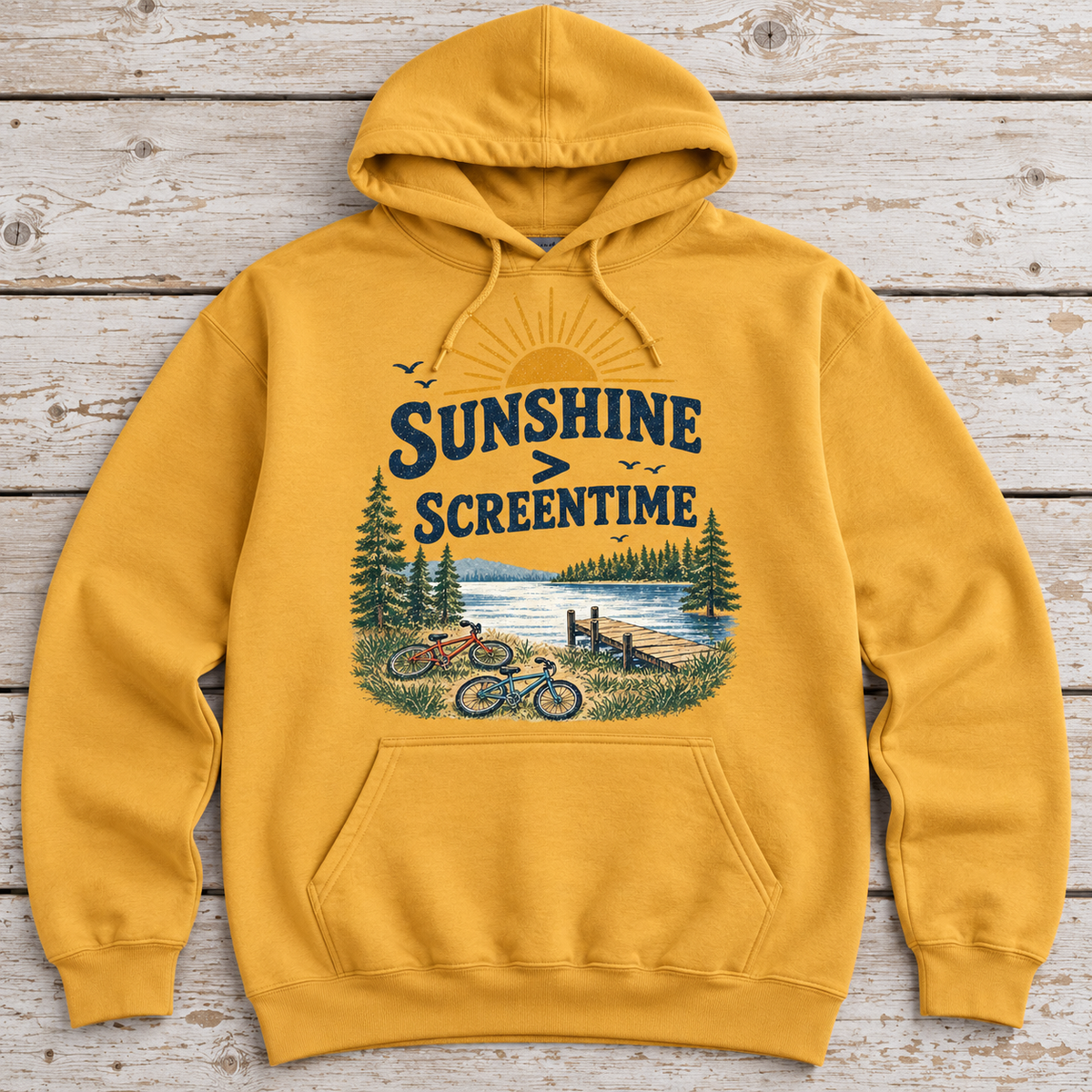 Sunshine > Screentime Hoodie — Adult