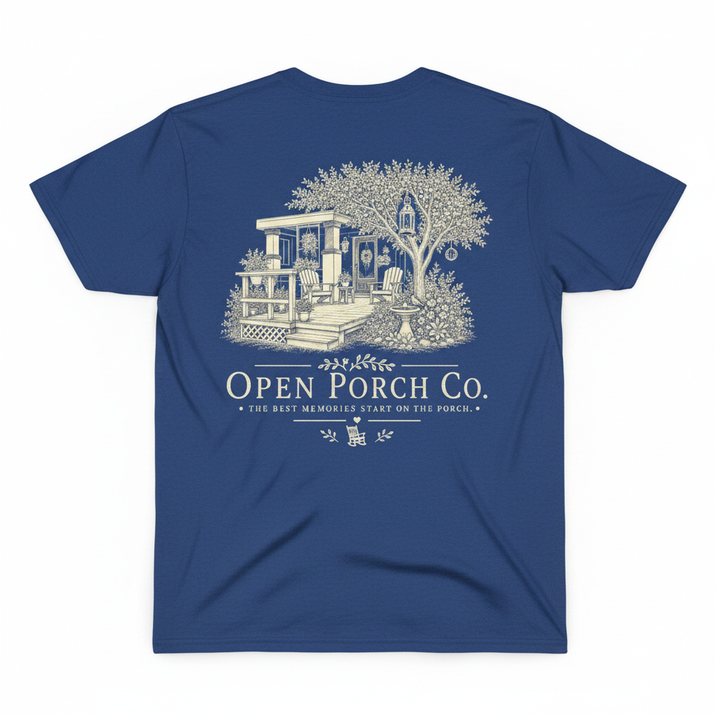 Gildan Signature Tee - Cobalt Back