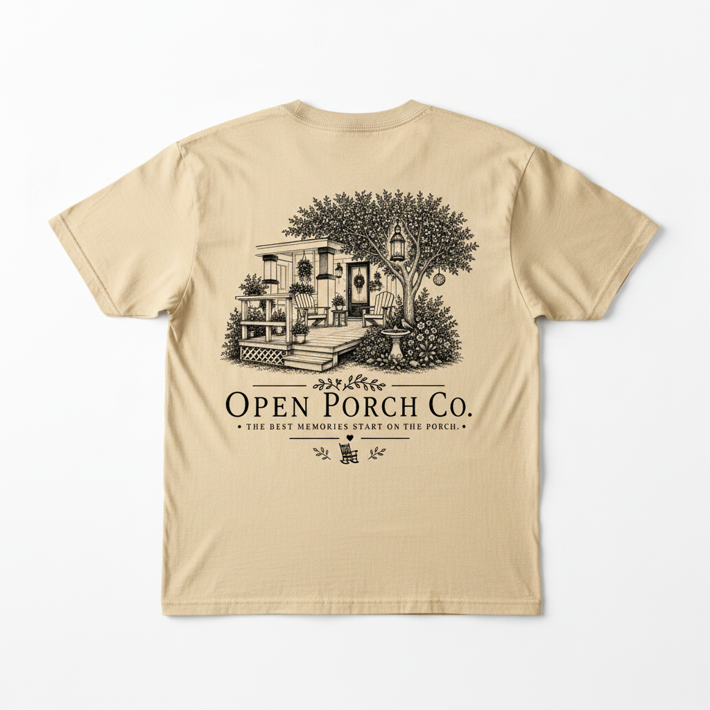 Open Porch Co. Tee Back