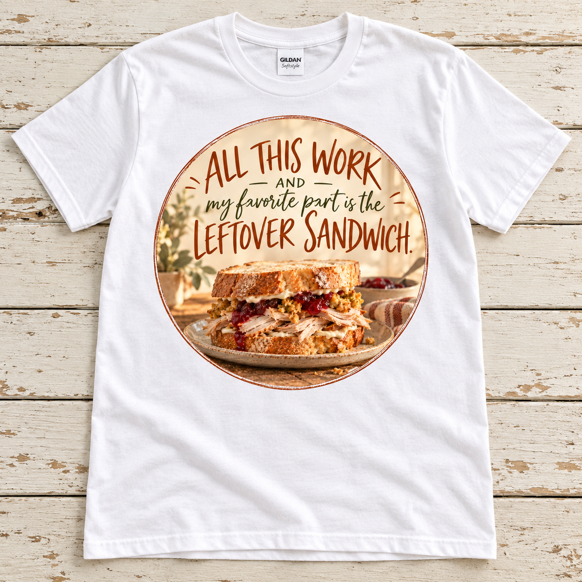 Leftover Sandwich Tee — Adult