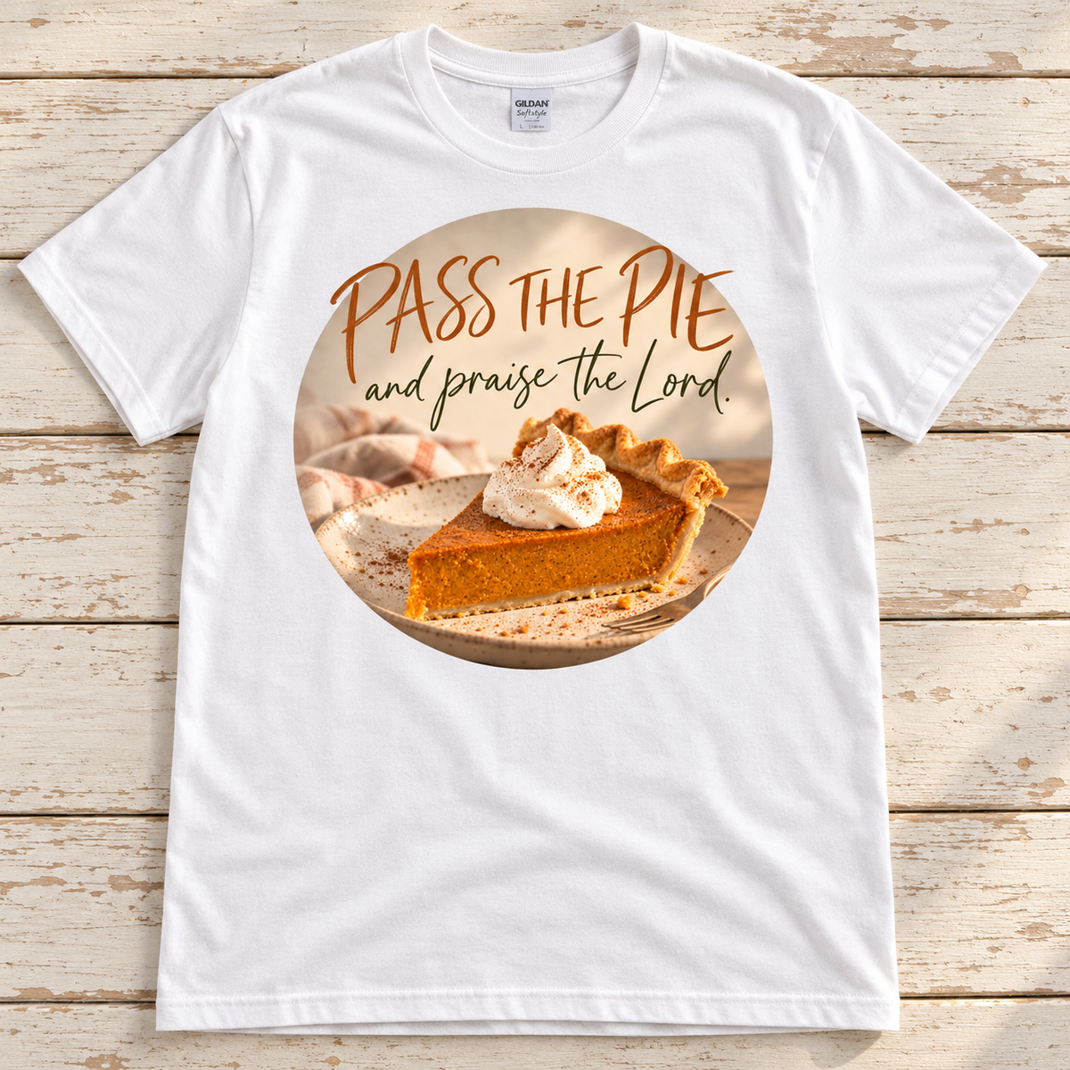 Pass the Pie Tee — Adult